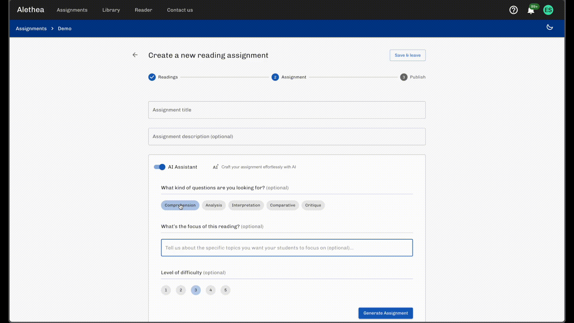Enhance teaching with Academic AI